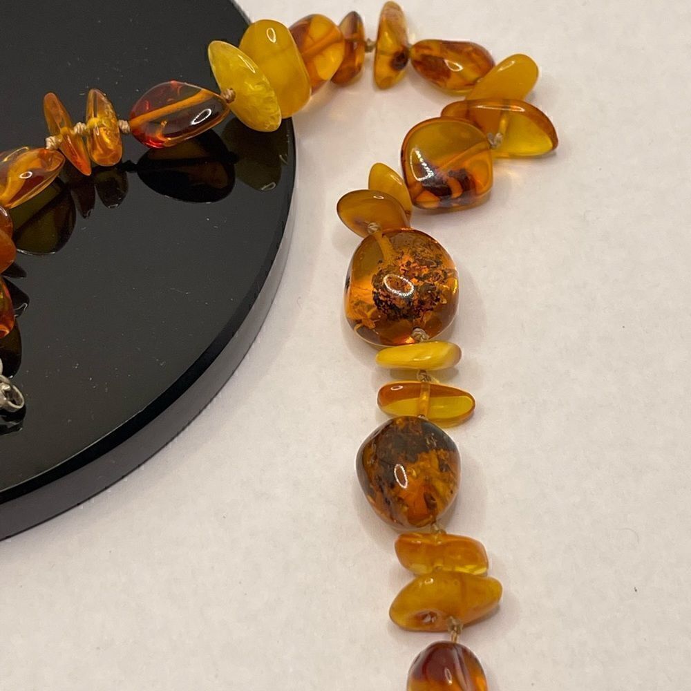 Necklace made real different amber’s - Picture 5 of 13